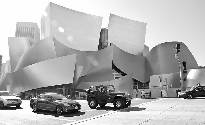 LA , Walt Disney Concert Hall , Los Angeles Philharmonic, Architecture , © Thomas-Sievert.de