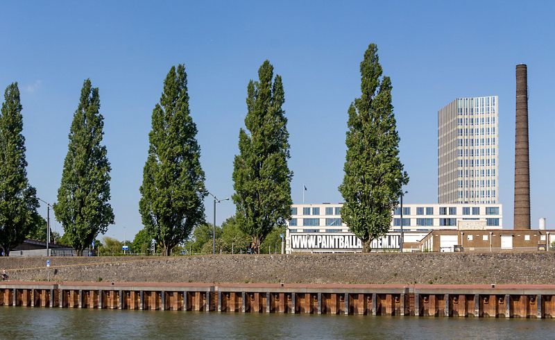 Trees , Industrial, River Side , © Thomas-Sievert.de