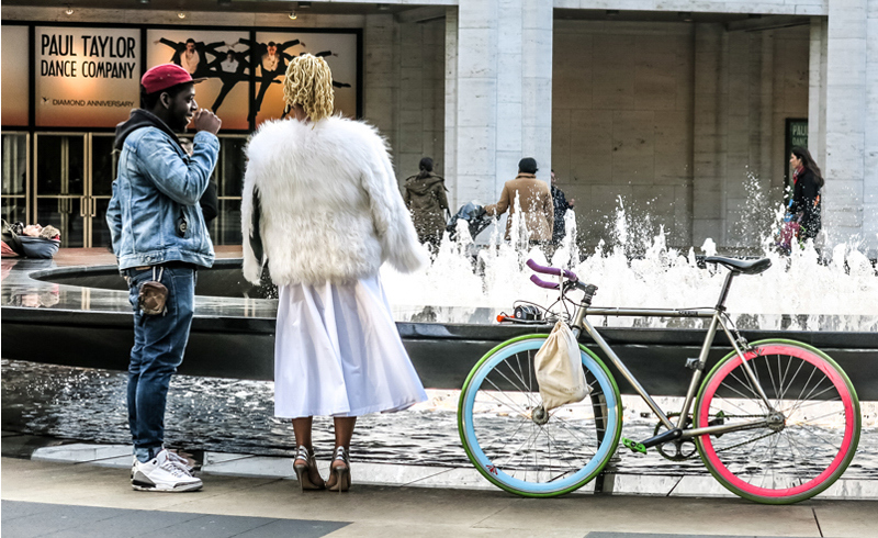Bike , NYC , Metropolitan , Opera , © Thomas-Sievert.de
