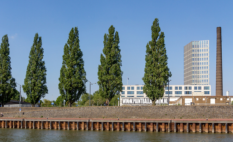 Trees , Industrial, River Side , © Thomas-Sievert.de